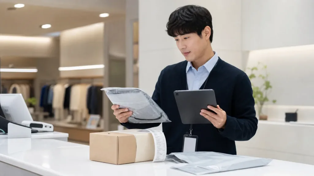 반품·교환 접수 기록 작성 방법